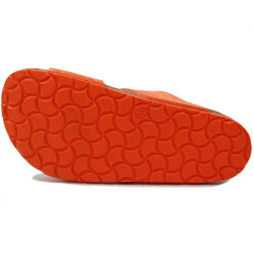 Ανατομική Γυναικεία Παντόφλα -Πορτοκαλί | Steps Med 018