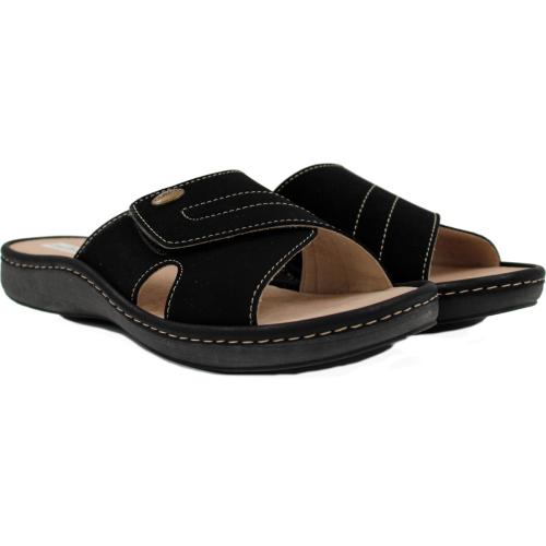 Ανατομική Ανδρική Παντόφλα - Μαύρη 3426