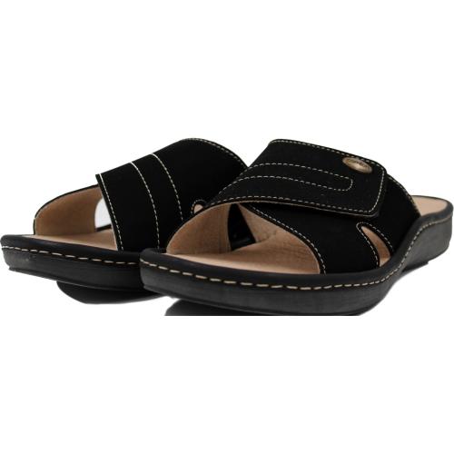 Ανατομική Ανδρική Παντόφλα - Μαύρη 3426