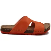 Ανατομική Γυναικεία Παντόφλα -Πορτοκαλί | Steps Med 018