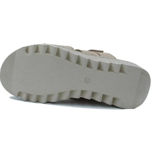 Ανατομικό Γυναικείο Πέδιλο Μπεζ Με Αυτοκόλλητο | Steps Med 507