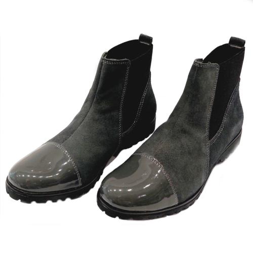 Ανατομικό Μποτάκι Λουστρίνι - Γκρι 416