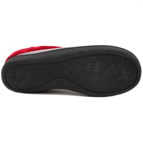 Ανατομική Γυναικεία Παντόφλα Με Σχέδιο - Κόκκινο  1163