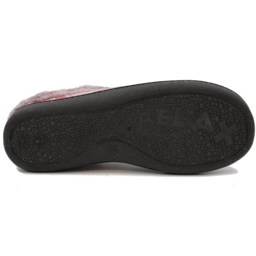 Ανατομική Γυναικεία Παντόφλα Με Σχέδιο - Μωβ 1164