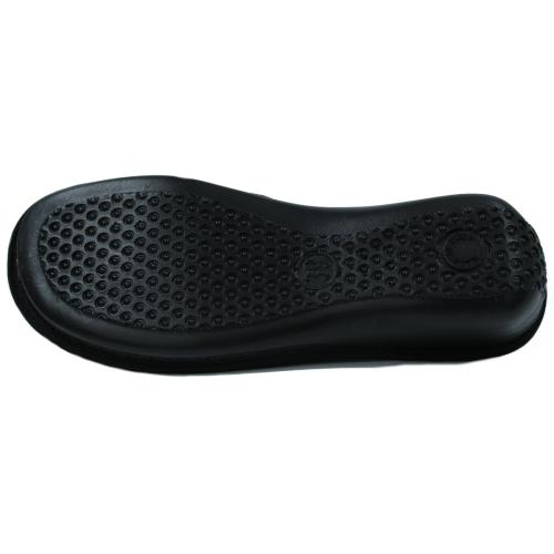 Ανατομική Γυναικεία Παντόφλα Δερματίνι - Μαύρη 4067