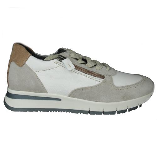 Ανατομικό Γυναικείο Παπούτσι Με Κορδόνι και Φερμουάρ - Μπεζ 6525