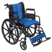Αναπηρικό Αμαξίδιο Σειρά Golden με Μεγάλους Τροχούς Μπλε