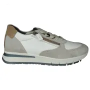 Ανατομικό Γυναικείο Παπούτσι Με Κορδόνι και Φερμουάρ - Μπεζ 6525