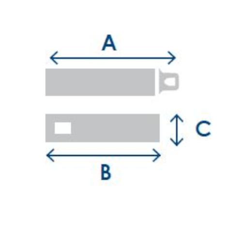 Ζώνη Αναπηρικού Αμαξιδίου Ενισχυμένη