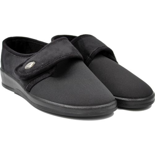 Ανατομικό Χειμερινό Παντόφλα Κλειστή Μαύρη - 6524