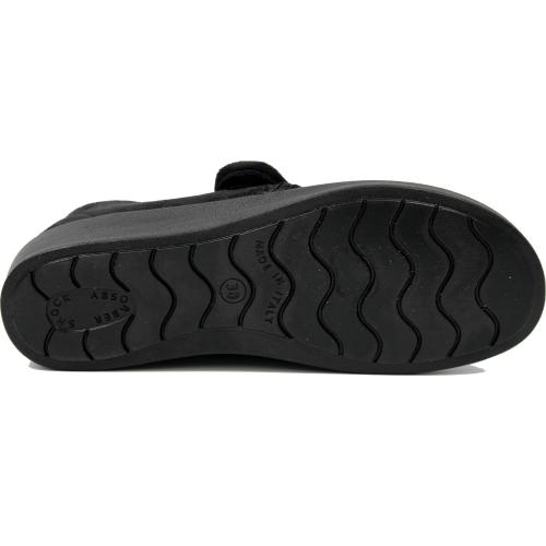 Ανατομικό Χειμερινό Παντόφλα Κλειστή Μαύρη - 6524