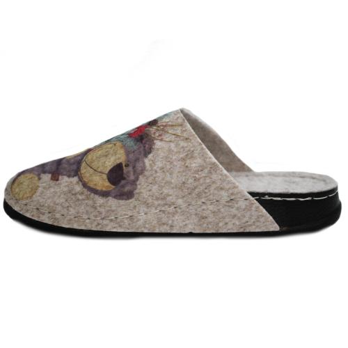 Ανατομική Γυναικεία Παντόφλα Με Σχέδιο - Αρκούδα 2363