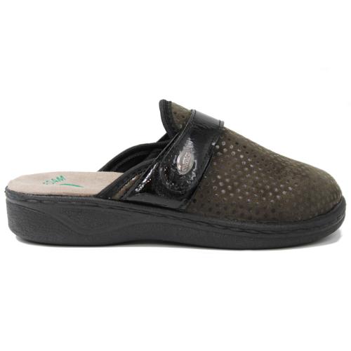 Ανατομική Γυναικεία Παντόφλα με Memory Foam - Σκούρο Πράσινο 2374