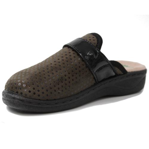 Ανατομική Γυναικεία Παντόφλα με Memory Foam - Σκούρο Πράσινο 2374