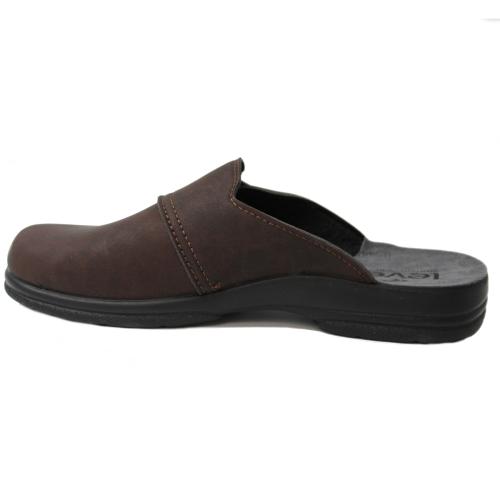 Ανατομική Ανδρική Χειμερινή Παντόφλα - Σκούρο Καφέ