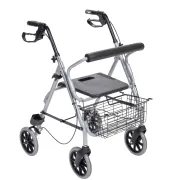 Περιπατητήρας Rollator Αλουμινίου “Silver”