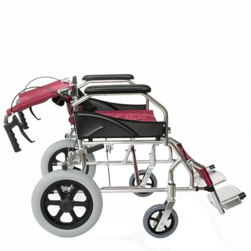 Αναπηρικό Αμαξίδιο  Αλουμινίου Μεταφοράς | Μπορντώ 09-2-004 