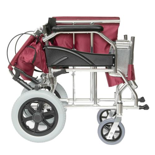 Αναπηρικό Αμαξίδιο  Αλουμινίου Μεταφοράς | Μπορντώ 09-2-004 