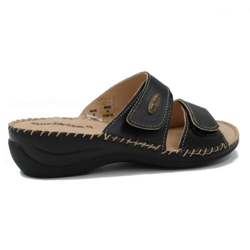 Ανατομική Γυναικεία Παντόφλα Μαύρη- 2021