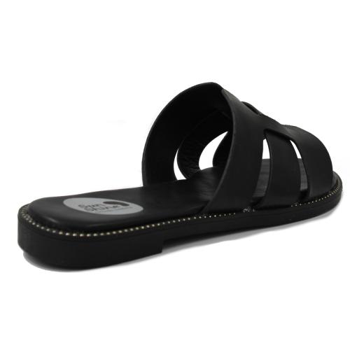 Ανατομική Γυναικεία Παντόφλα Μαύρη- 2571