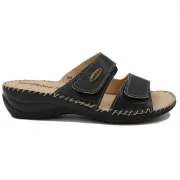 Ανατομική Γυναικεία Παντόφλα Μαύρη- 2021