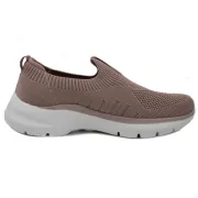  Ανατομικό Αθλητικό Γυναικείο Παπούτσι Χωρίς Κορδόνια Nude - Με Memory Foam 3119