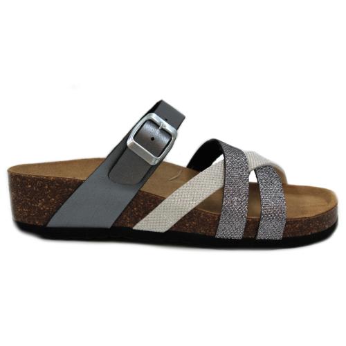 Ανατομικό Γυναικείο Σανδάλι - Ανθρακί 2402