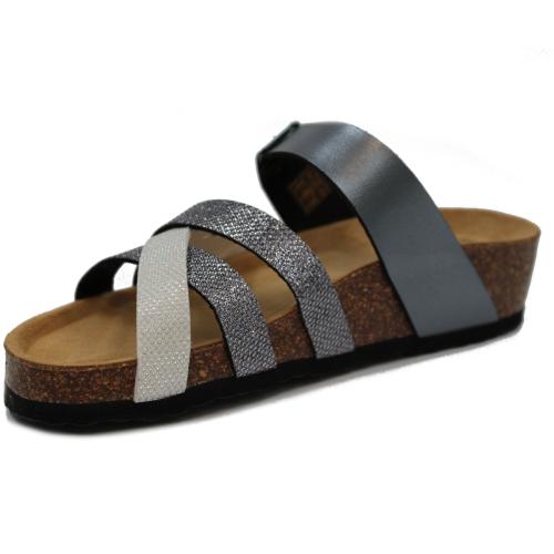 Ανατομικό Γυναικείο Σανδάλι - Ανθρακί 2402