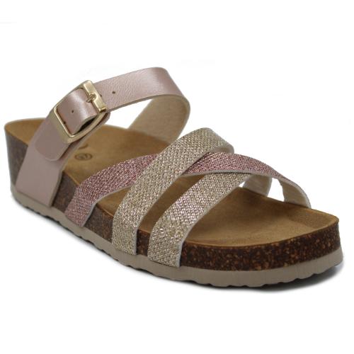 Ανατομικό Γυναικείο Σανδάλι - Ροζ 2402