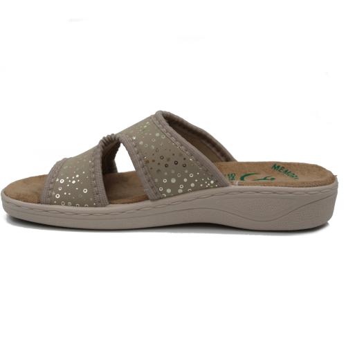 Ανατομική Γυναικεία Παντόφλα Μπεζ- 2475