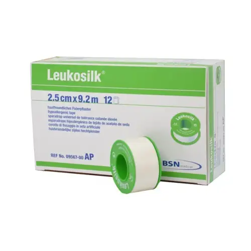 LEUKOSILK 2.5 x 9,2 cm ( 1 &tau;&mu;&chi;)