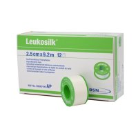 LEUKOSILK 2.5 x 9,2 cm ( 1 &tau;&mu;&chi;)