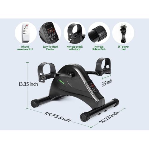 Ποδήλατο Ηλεκτρικό Εκγύμνασης Tων Άκρων | Μαύρο