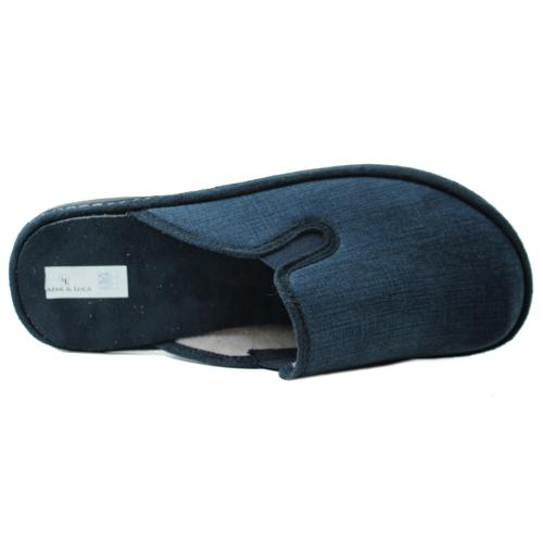 Ανατομική Ανδρική Χειμερινή Παντόφλα - Μπλε 784