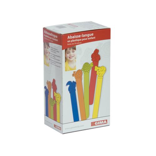 Γλωσσοπίεστρο Παιδιατρικό Πλαστικό (50 τμχ.)